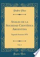 Anales de la Sociedad Científica Argentina, Vol. 2