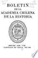 Boletín de la Academia Chilena de la Historia