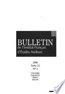 Bulletin de l'Institut francais d'etudes andines