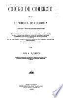 Código de comercio de la Republica de Colombia