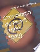 Cronología de Motril (1800-1849)
