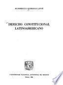 Derecho constitucional latinoamericano
