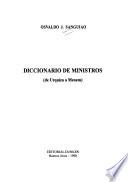 Diccionario de ministros