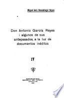 Don Antonia García Reyes i algunos de sus antepasados, a la luz de documentos inéditos