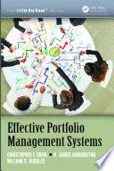 Effective Portfolio Management Systems