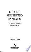 El exilio republicano en México