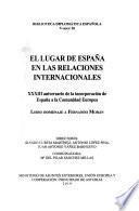 El lugar de España en las relaciones internacionales