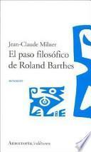 El paso filosófico de Roland Barthes