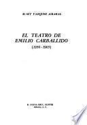 El teatro de Emilio Carballido, 1950-1965