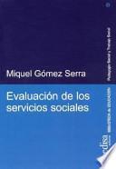 Evaluación de los servicios sociales