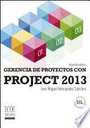 Gerencia de proyectos con Project 2013