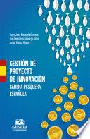 Gestión de proyecto de innovación, cadena pesquera española