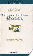Heidegger y el problema del humanismo