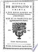 Historia de Hipolito y Aminta