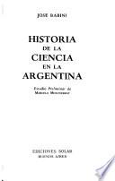 Historia de la ciencia en la Argentina