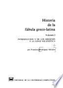 Historia de la Fábula Greco-Latina