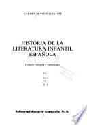 Historia de la literatura infantil española