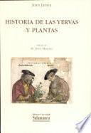 Historia de las yervas y plantas