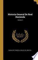 Historia General De Real Hacienda;