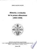 Historia y evolución de la prensa albacetense, 1833-1939