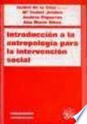 Introducción a la antropología para la intervención social