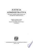 Justicia administrativa