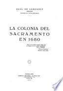 La Colonia del Sacramento en 1680