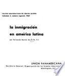 La inmigración en américa latina