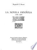 La novela española, 1700-1850