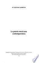 La poesía mexicana contemporánea