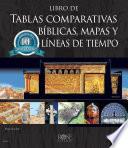 Libro de tablas comparativas biblicas, mapas, y lineas de tiempo