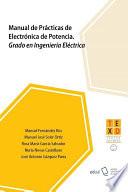 Manual de Prácticas de Electrónica de Potencia