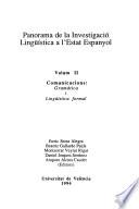 Panorama de la investigació lingüística a lʼestat espanyol