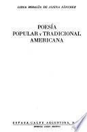 Poesía popular y tradicional americana