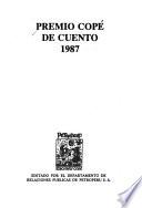 Premio Copé de cuento, 1987
