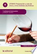 Preparación y cata de vinos y otras bebidas alcohólicas. HOTR0209