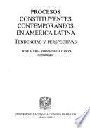 Procesos constituyentes contemporáneos en América Latina