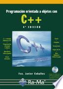 Programación Orientada a Objetos con C++. 4ª edición