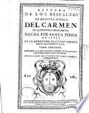 Reforma de los Descalzos de Nuestra Señora del Carmen, de la primitiva observancia