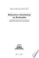 Relaciones interétnicas en Riobamba