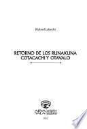 Retorno de los runakuna, Cotacachi y Otavalo