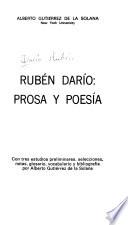 Rubén Darío, prosa y poesía