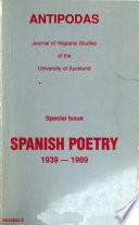 Spanish poetry, 1939-1989